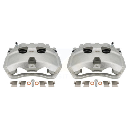 Brake Caliper (Left Right) Front Kit For Ford E-350 Super Duty E-250 E-150 E-450