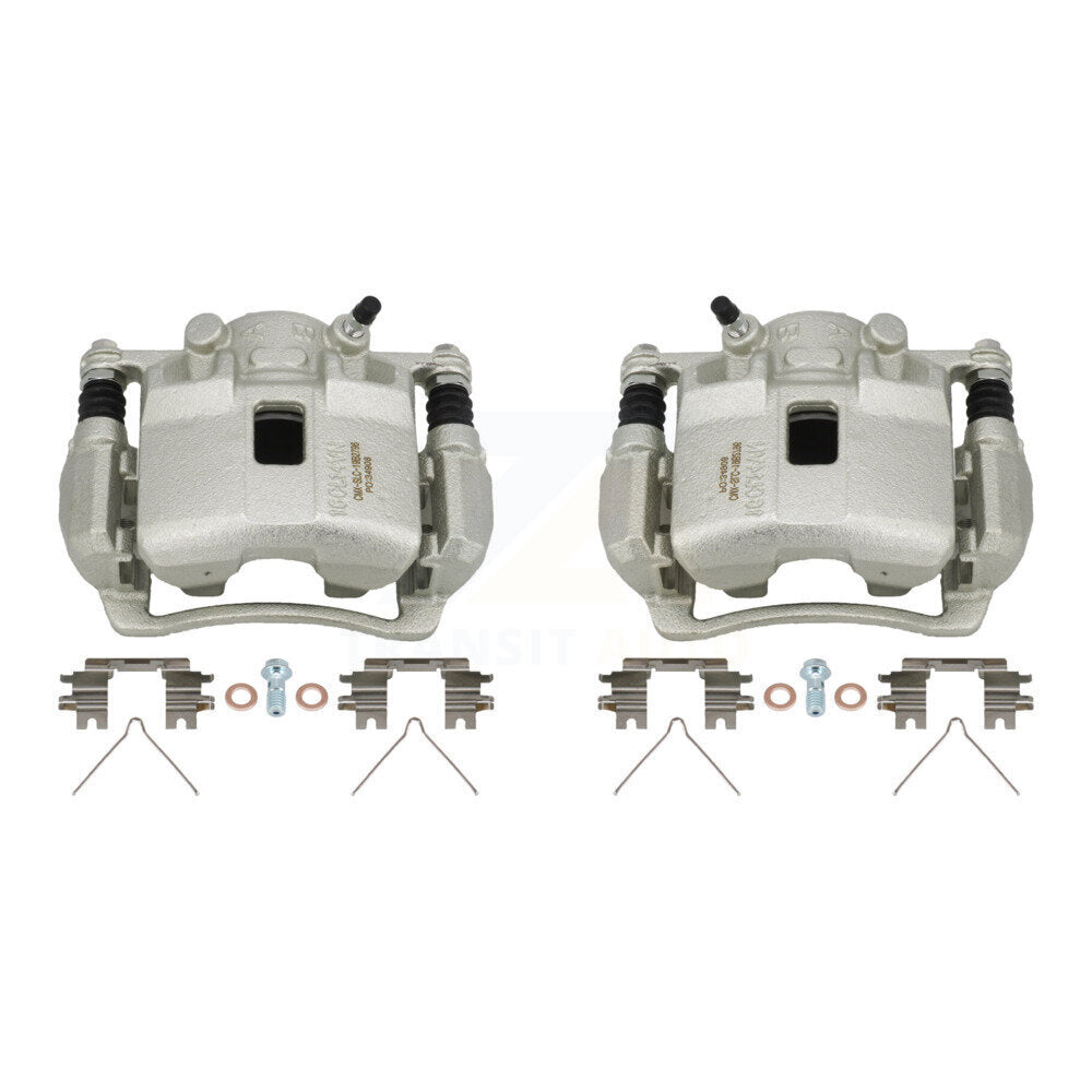 Brake Caliper Left Right Side (Driver Passenger) Front Kit For Honda Civic Fit