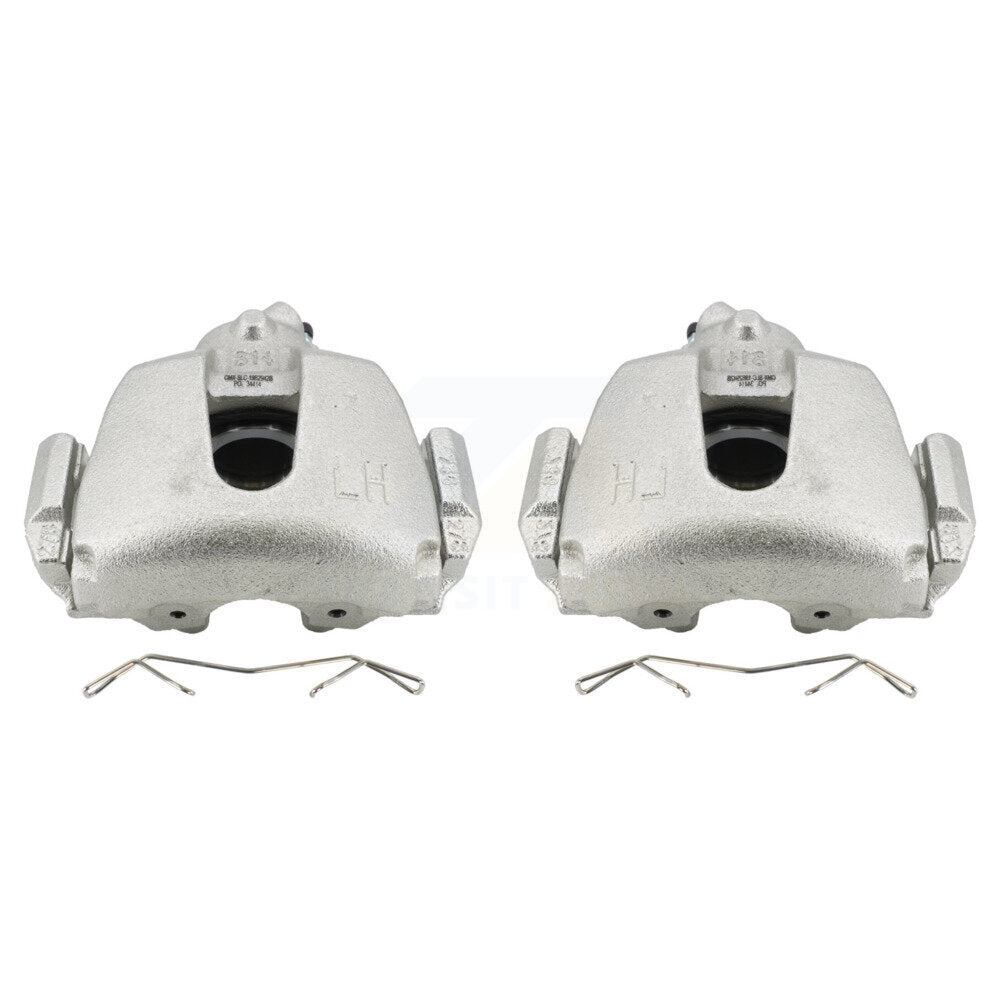 Brake Caliper Left Right Side (Driver Passenger) Front Kit For Mazda 3 Sport