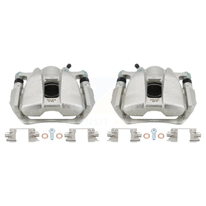 Brake Caliper Left Right Side (Driver Passenger) Front Kit For Honda Accord HR-V