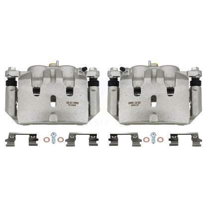 Brake Caliper Left Right (Driver Passenger) Front Kit For 2009-2015 Honda Pilot