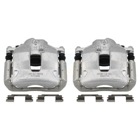 Brake Caliper Front Kit For Mercedes-Benz C300 C250 SLK250 Without Sport Package