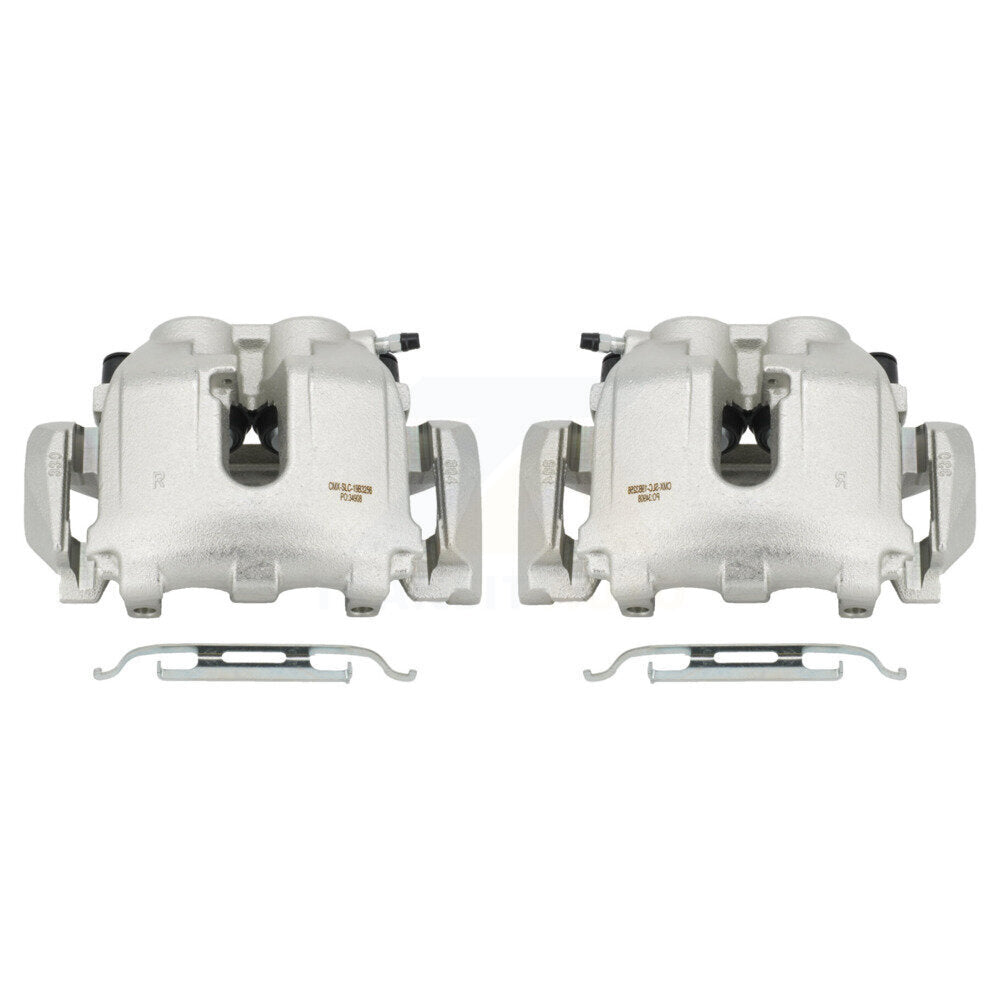 Brake Caliper Left Right Side Front Kit For 2007-2009 Mercedes-Benz E550 AWD