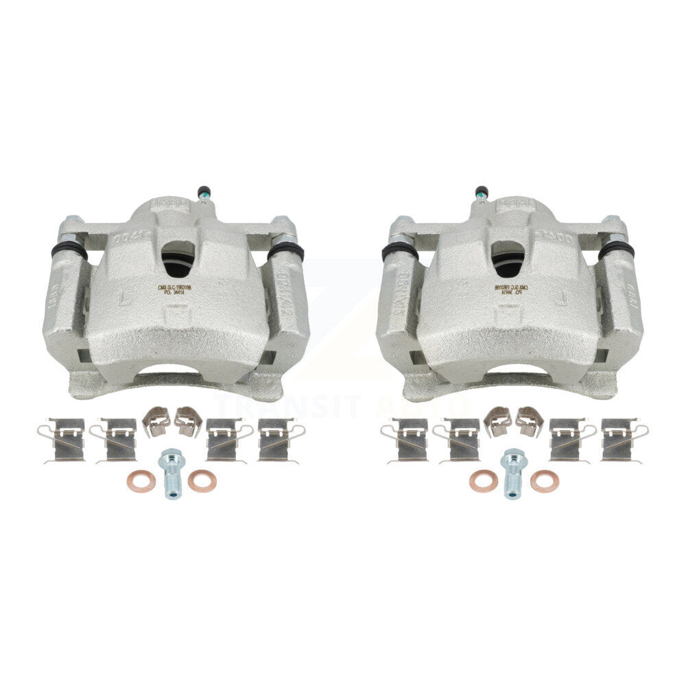 Disc Brake Caliper Left Right Side (Driver Passenger) Front Kit For Toyota Yaris