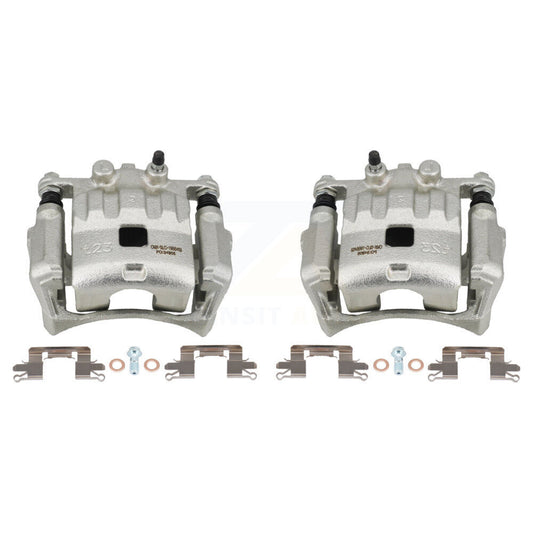 Brake Caliper Left Right Side (Driver Passenger) Front Kit For 2011-2014 Mazda 2