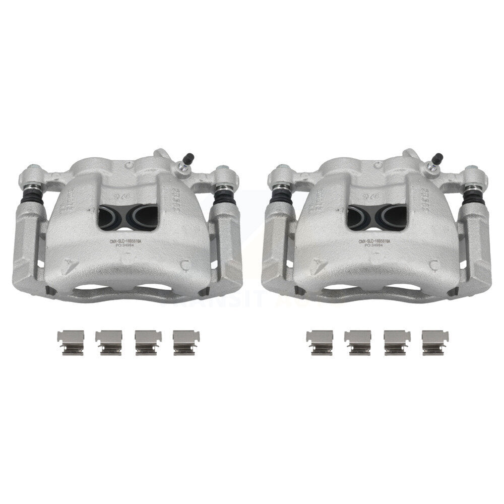 Brake Caliper Front Pair For 2015-2017 Ford Transit-350 HD With Dual Rear Wheels