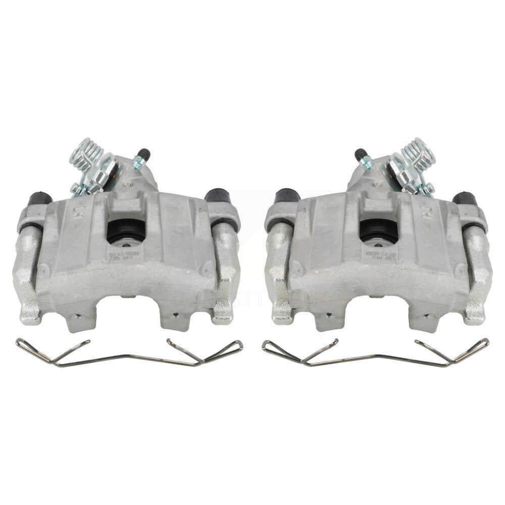 Disc Brake Caliper Left Right Side (Driver Passenger) Rear Kit For Mazda 3 Sport