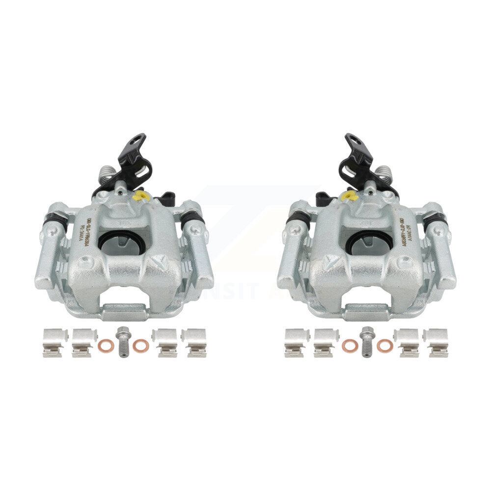 Brake Caliper Rear Kit For Volkswagen Jetta Golf Passat Beetle Audi GTI Eos A3
