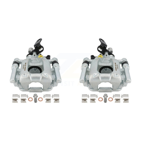 Brake Caliper Rear Kit For Volkswagen Jetta Golf Passat Beetle Audi GTI Eos A3