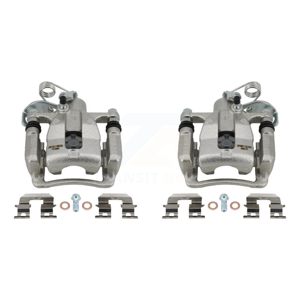 Brake Caliper Left Right Driver Passenger Rear Kit For 2012-2016 Hyundai Accent