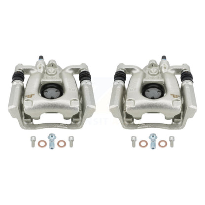 Disc Brake Caliper Left Right Side (Driver Passenger) Rear Kit For Mazda 3 Sport