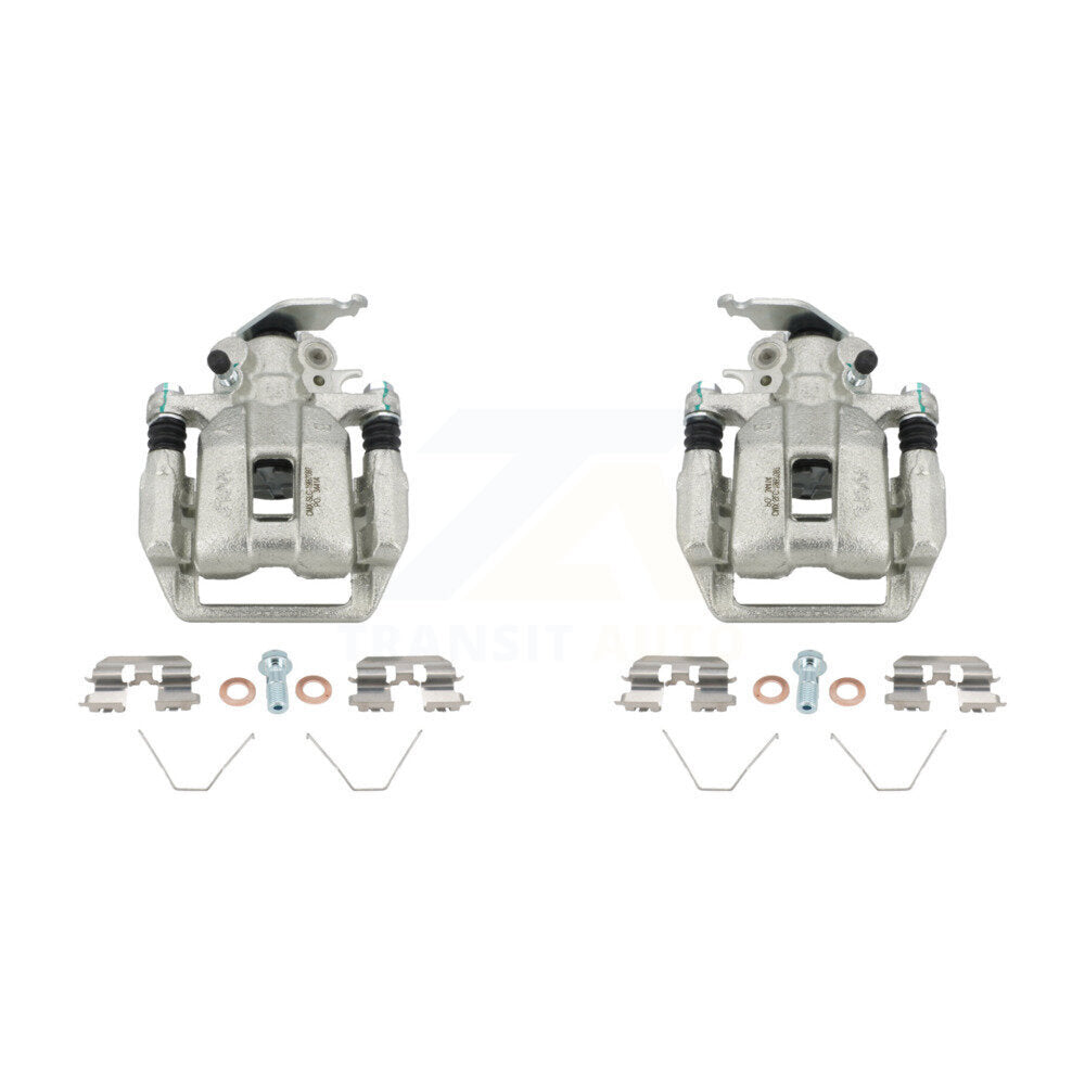 Brake Caliper Left Right (Driver Passenger) Rear Kit For 2013-2017 Honda Accord