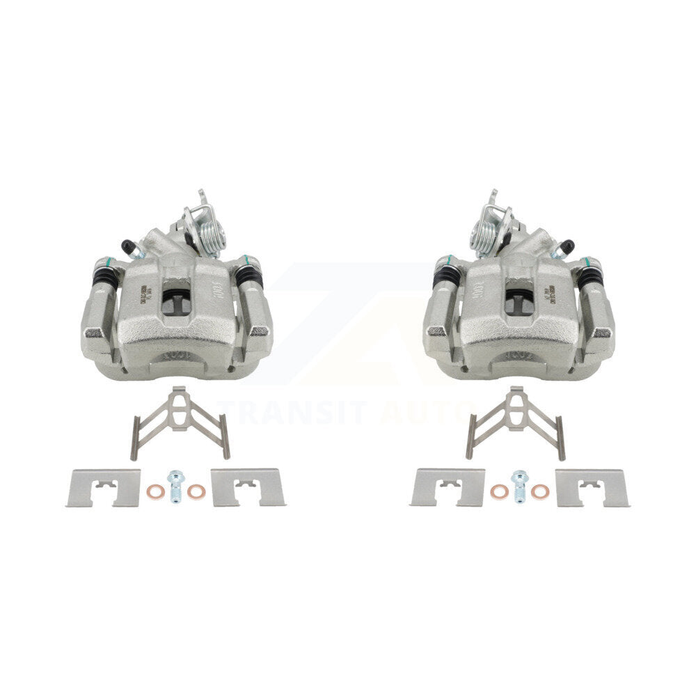 Brake Caliper Left Right (Driver Passenger) Rear Kit For Honda Accord Acura TSX