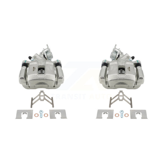 Brake Caliper Left Right (Driver Passenger) Rear Kit For Honda Accord Acura TSX