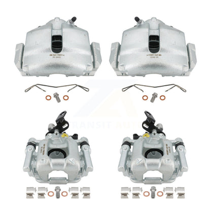 Brake Caliper Front Rear Kit For Volkswagen Jetta Golf Beetle Audi GTI Eos A3