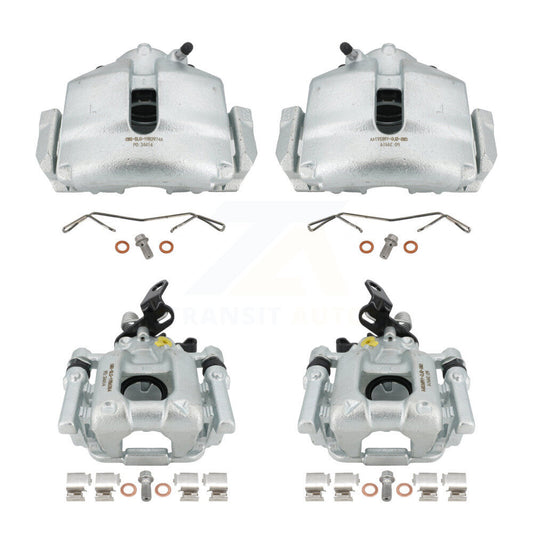 Brake Caliper Front Rear Kit For Volkswagen Jetta Golf Beetle Audi GTI Eos A3