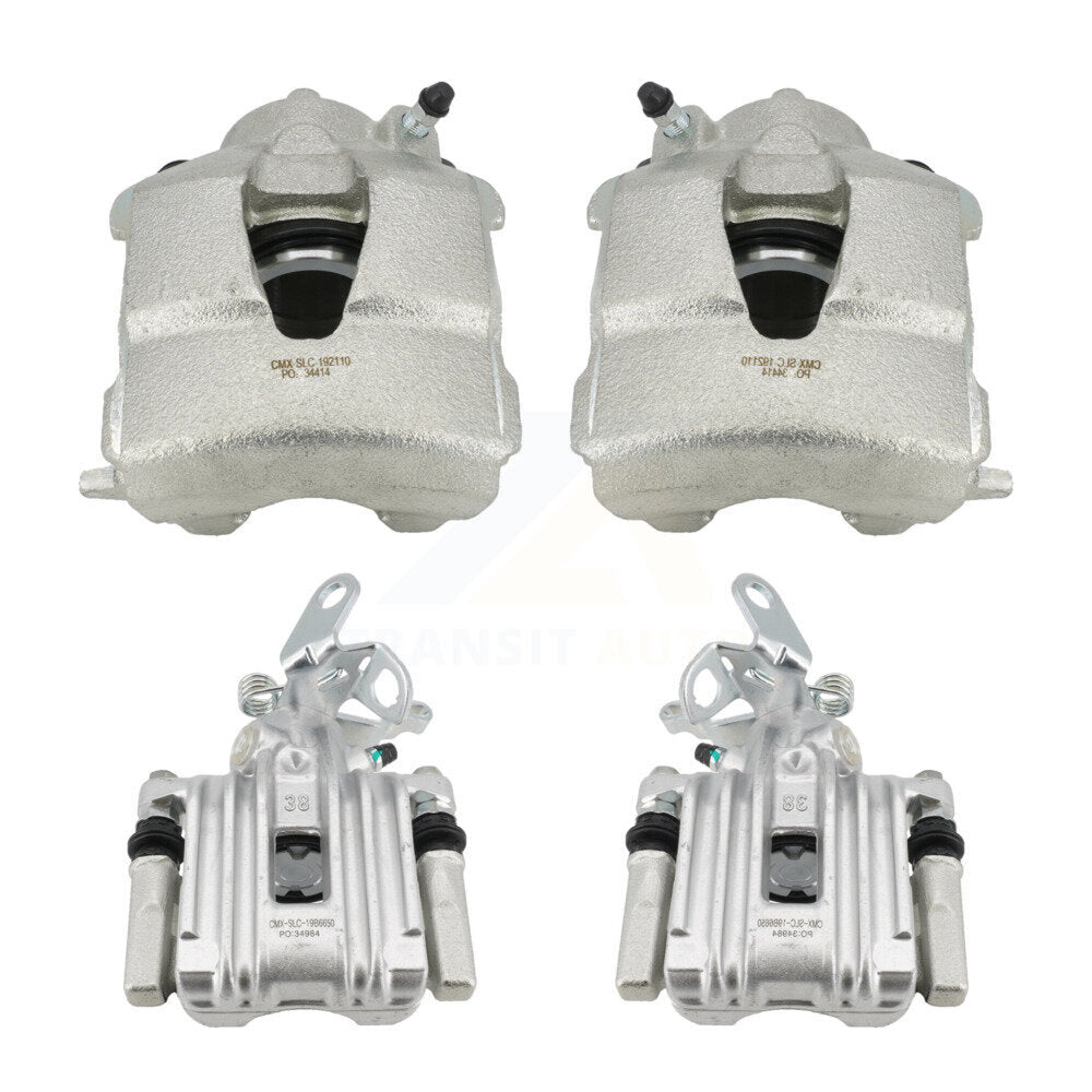 Brake Caliper Front Rear Kit For 2015 Volkswagen Jetta S with 2.0L GAS engine