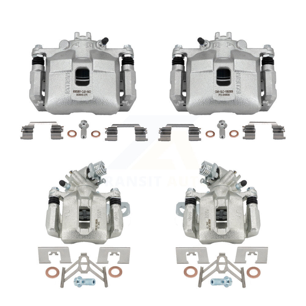 Disc Brake Caliper Left Right Side Front Rear Kit For 2006-2008 Honda Civic 2.0L