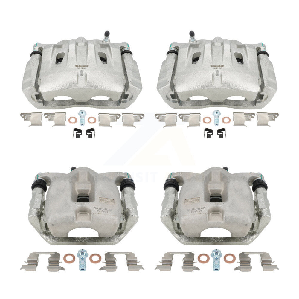 Brake Caliper Left Right (Driver Passenger) Front Rear Kit For Toyota Highlander