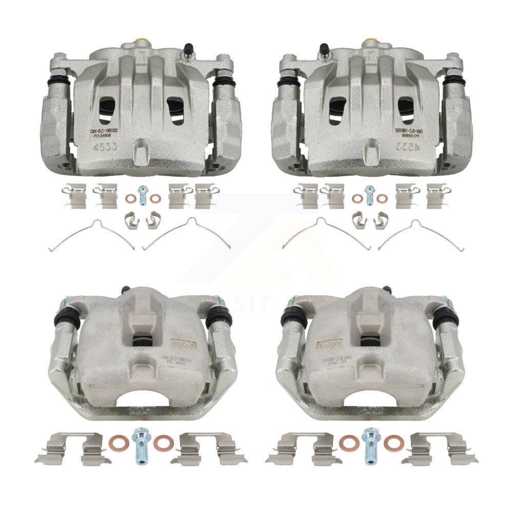 Brake Caliper Left Right (Driver Passenger) Front Rear Kit For Toyota Highlander