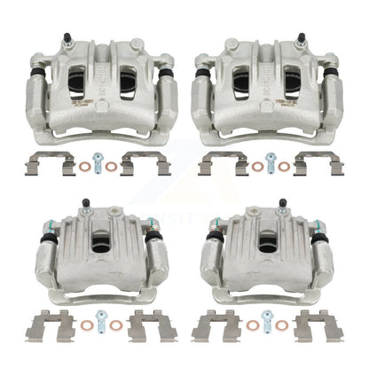 Disc Brake Caliper Left Right Side Front Rear Kit For 2007-2009 Hyundai Santa Fe