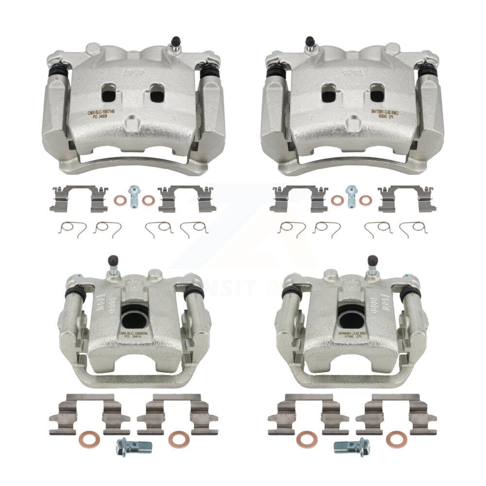 Brake Caliper Left Right Side (Driver Passenger) Front Rear Kit For Nissan Rogue
