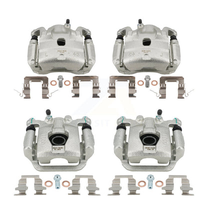 Disc Brake Caliper Front Rear Kit For 2007-2010 Nissan Sentra SE-R with 2.5L