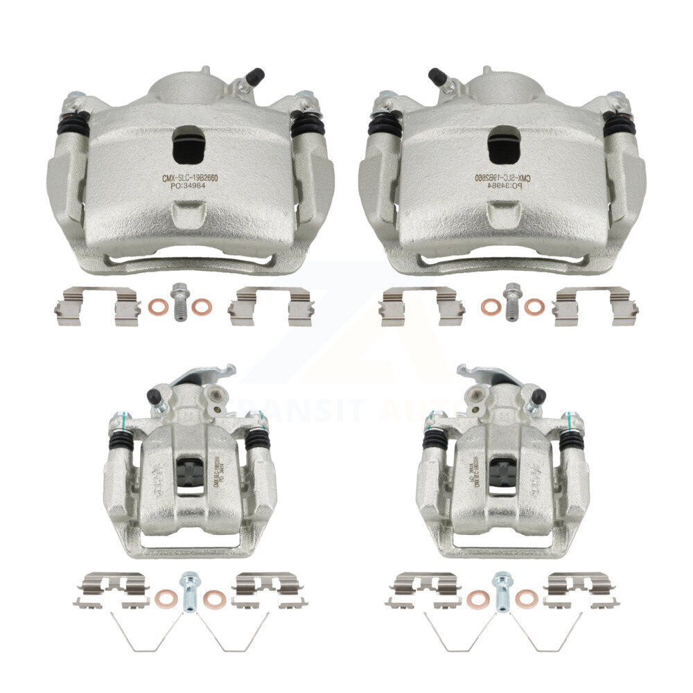 Brake Caliper Left Right Side (Driver Passenger) Front Rear Kit For Honda Accord