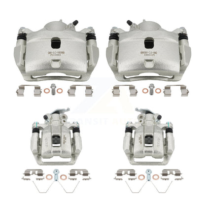 Brake Caliper Left Right Side (Driver Passenger) Front Rear Kit For Honda Accord