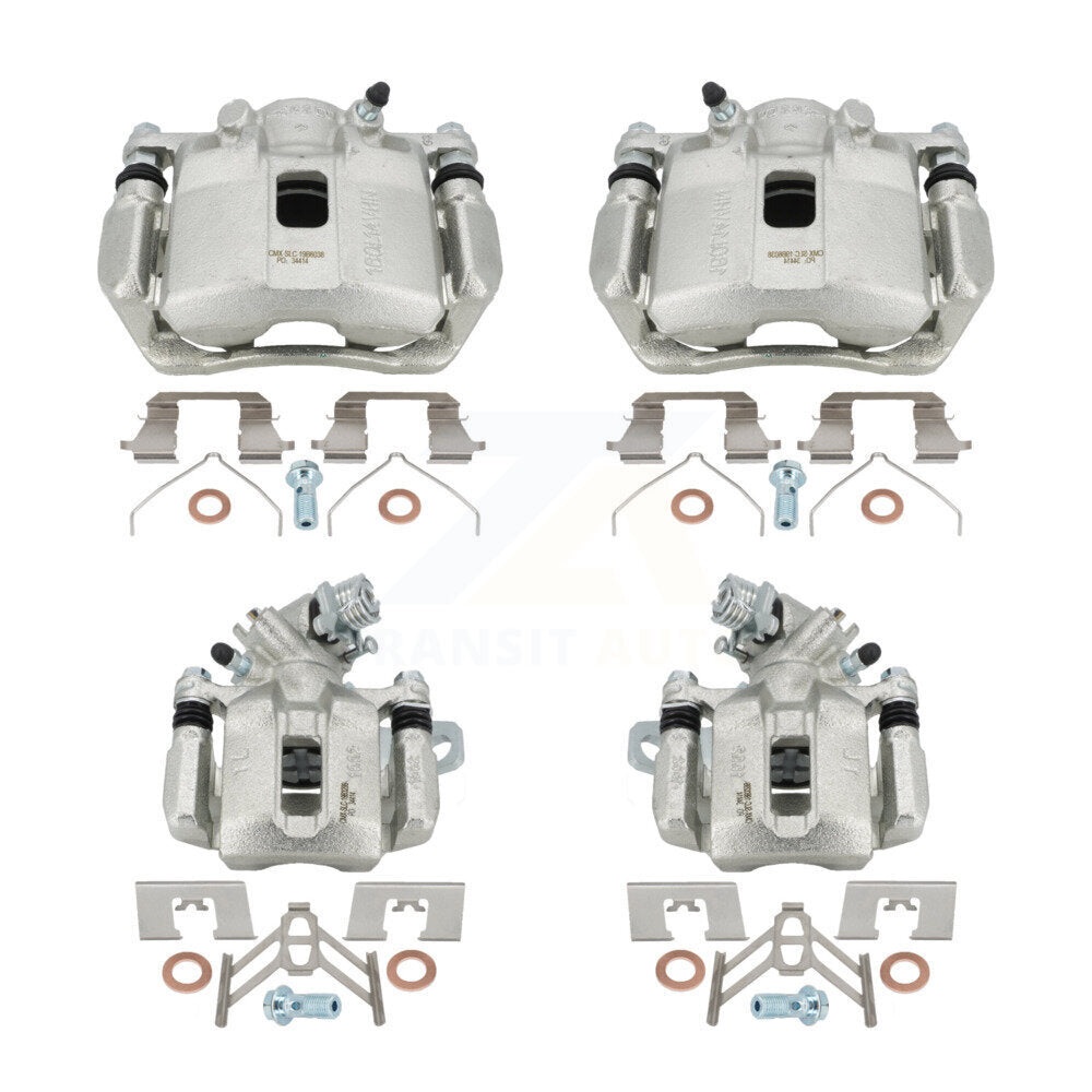 Disc Brake Caliper Left Right Side Front Rear Kit For 2013-2015 Acura ILX 1.5L