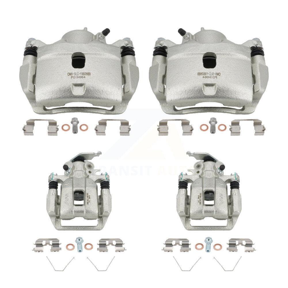 Brake Caliper Left Right Side (Driver Passenger) Front Rear Kit For Honda Accord