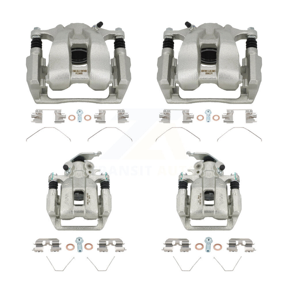 Brake Caliper Left Right Side (Driver Passenger) Front Rear Kit For Honda Accord