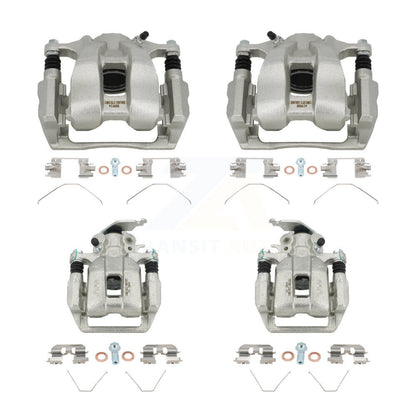 Brake Caliper Left Right Side (Driver Passenger) Front Rear Kit For Honda Accord
