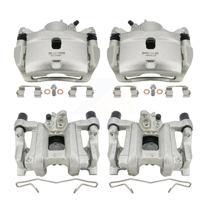 Brake Caliper Left Right Side (Driver Passenger) Front Rear Kit For Honda Civic