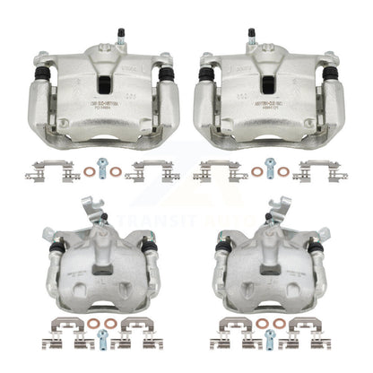 Brake Caliper Left Right Side Front Rear Kit For 2014-2016 Mazda 3 Sport 2.5L