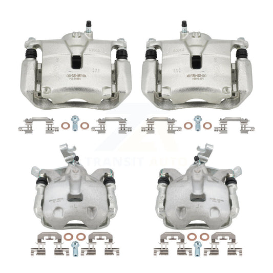 Brake Caliper Left Right Side Front Rear Kit For 2014-2016 Mazda 3 Sport 2.5L