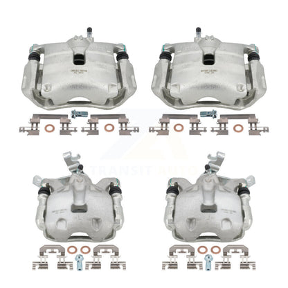 Brake Caliper Left Right Side Front Rear Kit For 2014-2016 Mazda 3 Sport 2.0L