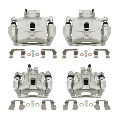 Brake Caliper Front Rear Kit For 2015 Hyundai Sonata 2.4L/2.0L with GAS engine