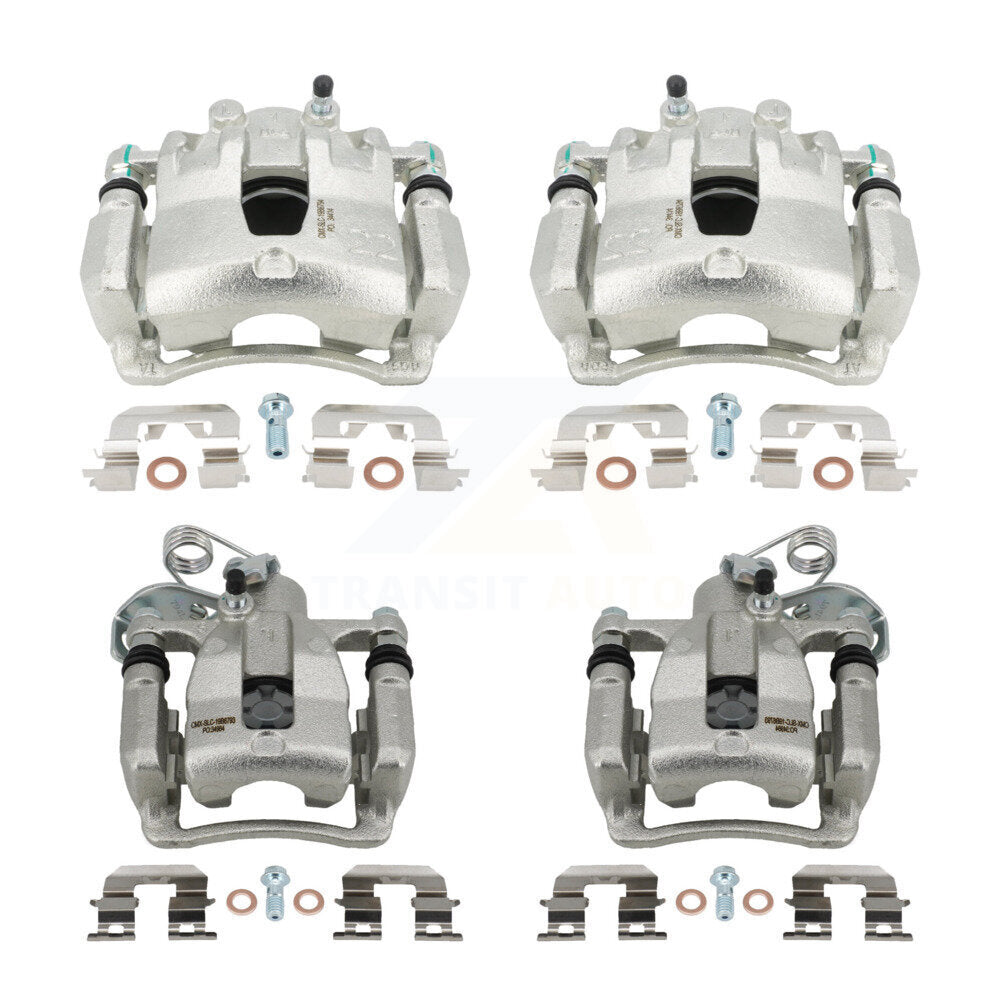 Disc Brake Caliper Left Right Side Front Rear Kit For 2012-2016 Hyundai Accent