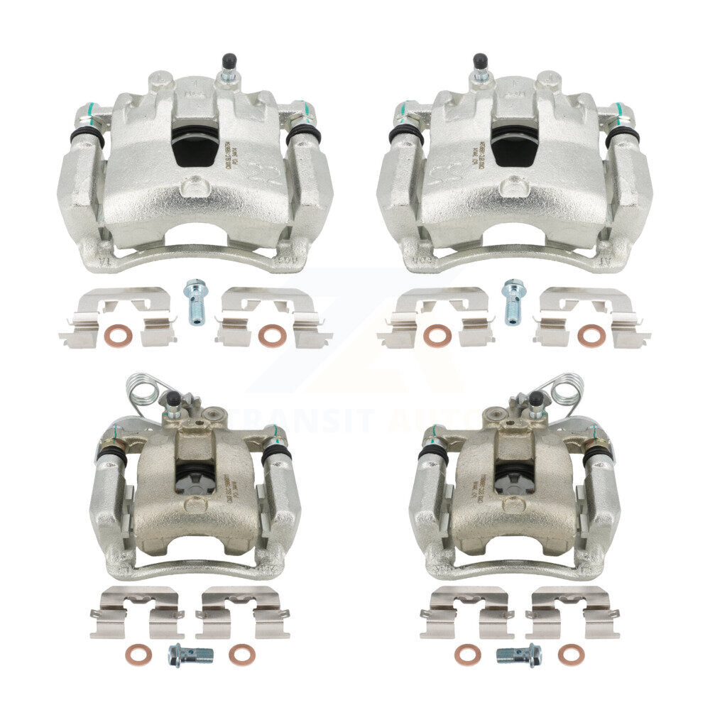 Disc Brake Caliper Left Right Side (Driver Passenger) Front Rear Kit For Kia Rio
