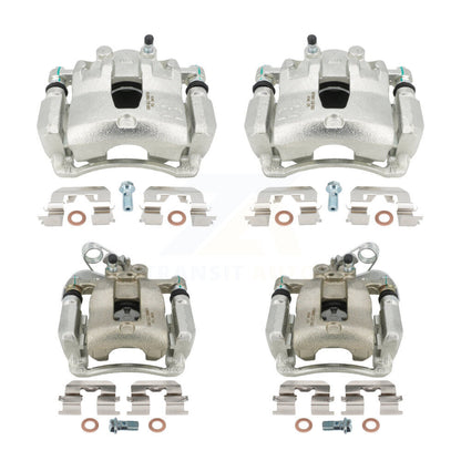 Disc Brake Caliper Left Right Side (Driver Passenger) Front Rear Kit For Kia Rio