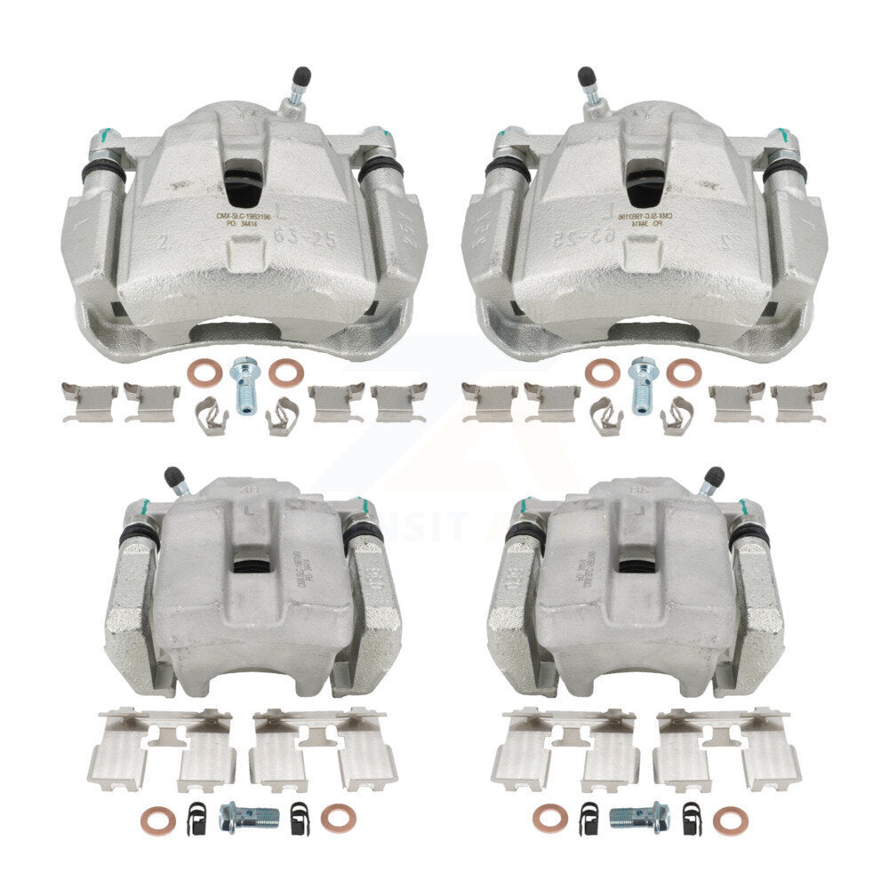 Disc Brake Caliper Left Right Side Front Rear Kit For 2014-2015 Toyota RAV4 LE