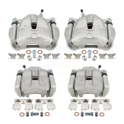 Disc Brake Caliper Left Right Side Front Rear Kit For 2014-2015 Toyota RAV4 LE