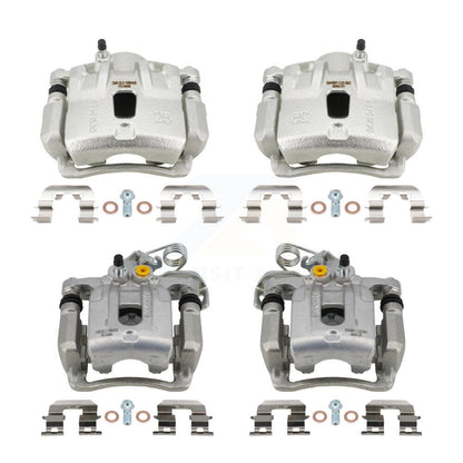 Disc Brake Caliper Front Rear Kit For 2011-2012 Hyundai Elantra Sedan with 1.8L