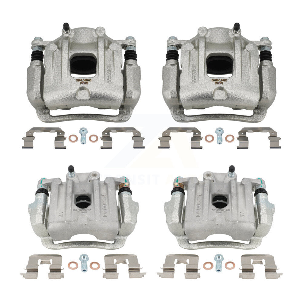 Brake Caliper Front Rear Kit For Hyundai Santa Fe Kia Sorento With Metal Piston