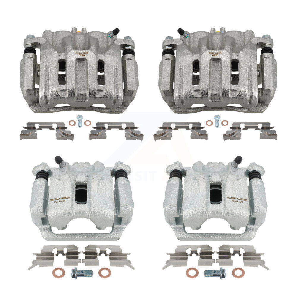 Disc Brake Caliper Left Right Side Front Rear Kit For 2005-2010 Honda Odyssey