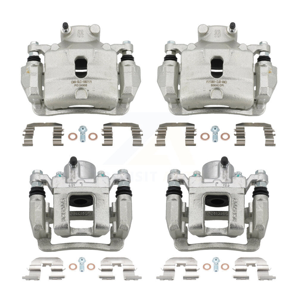 Disc Brake Caliper Left Right Side Front Rear Kit For 2014 Hyundai Sonata 2.0L