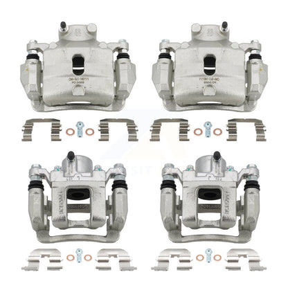 Disc Brake Caliper Left Right Side Front Rear Kit For 2014 Hyundai Sonata 2.0L