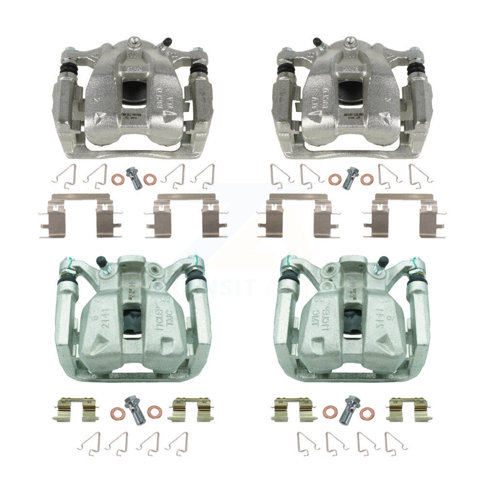 Brake Caliper Left Right Side (Driver Passenger) Front Rear Kit For Honda CR-V