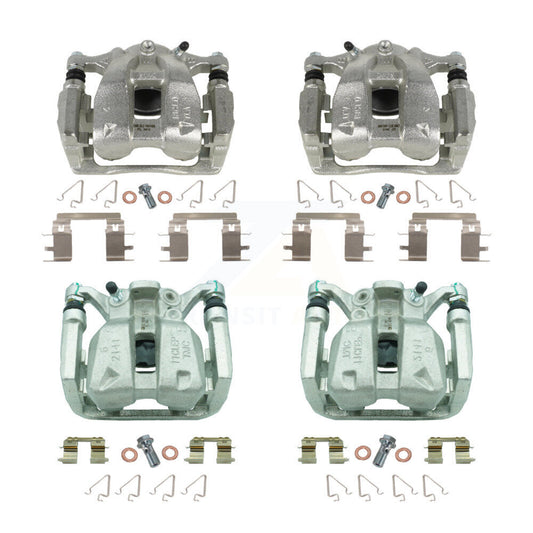 Brake Caliper Left Right Side (Driver Passenger) Front Rear Kit For Honda CR-V